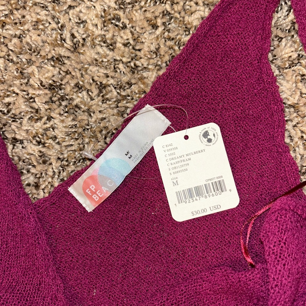 Free People Mulberry Tank FP BEACH